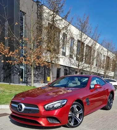 Mercedes-Benz SL cena 399000 przebieg: 45000, rok produkcji 2017 z Warszawa małe 154